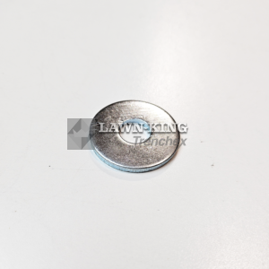 112523080/0: Stiga Group (Alpina, Castelgarden, Mountfield etc) washer suitable for lawn tractors and lawnmowers. Silver metal washer on a white background.