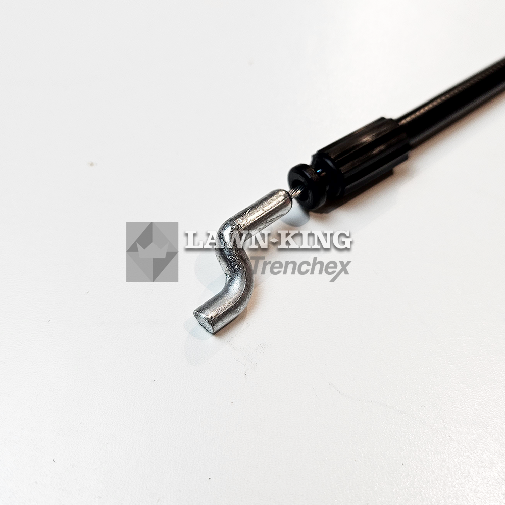 Stiga Group (Atco, Alpina, Mountfield etc) lawnmower showing the dog leg connector against a white background.